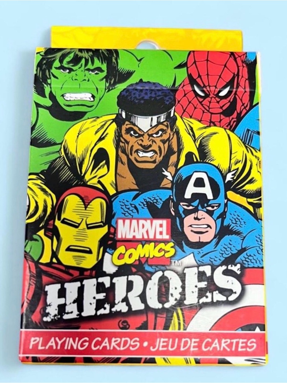 New Marvel Heroes Playing Cards